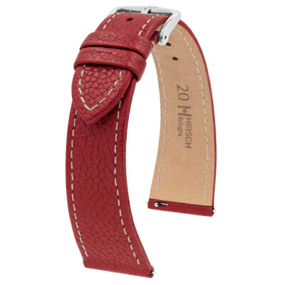 Hirsch Bologna viininpunainen/hopea koko L 01802060