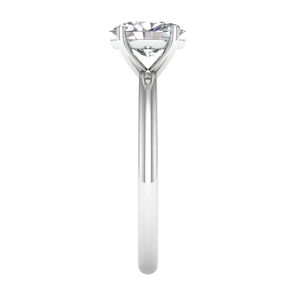 Lykken Elegance ovaali 1,00ct laboratoriotimanttisormus 76230 - Image 4