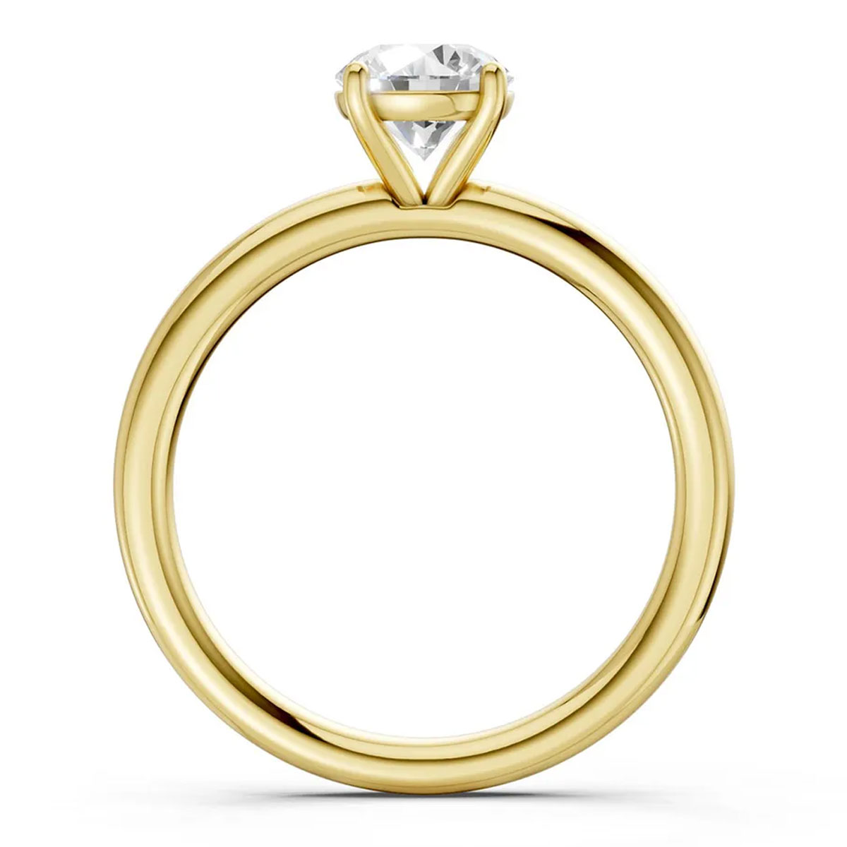 Lykken Elegance pyöreä 1,00ct laboratoriotimanttisormus 76231 - Image 3