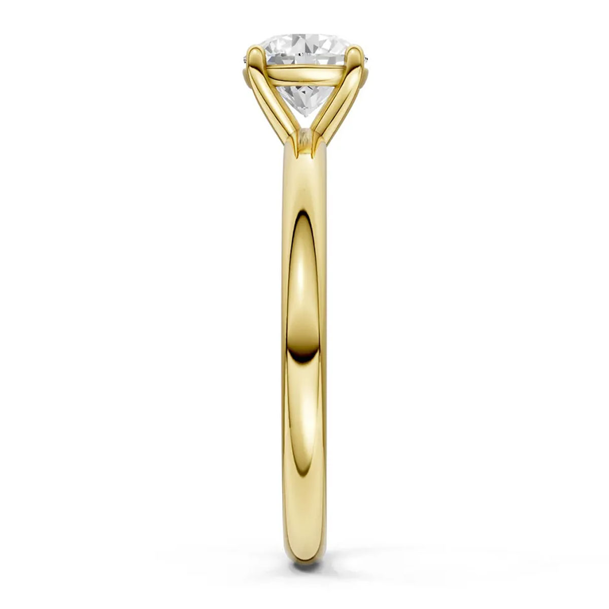 Lykken Elegance pyöreä 1,00ct laboratoriotimanttisormus 76231 - Image 4