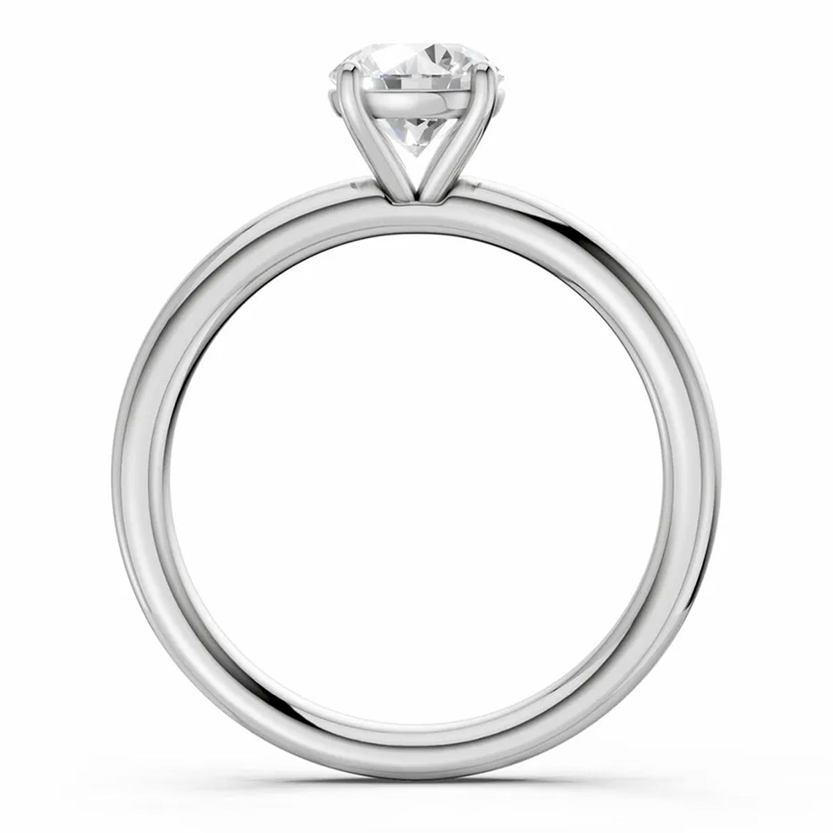 Lykken Elegance pyöreä 1,00ct laboratoriotimanttisormus 76232 - Image 3