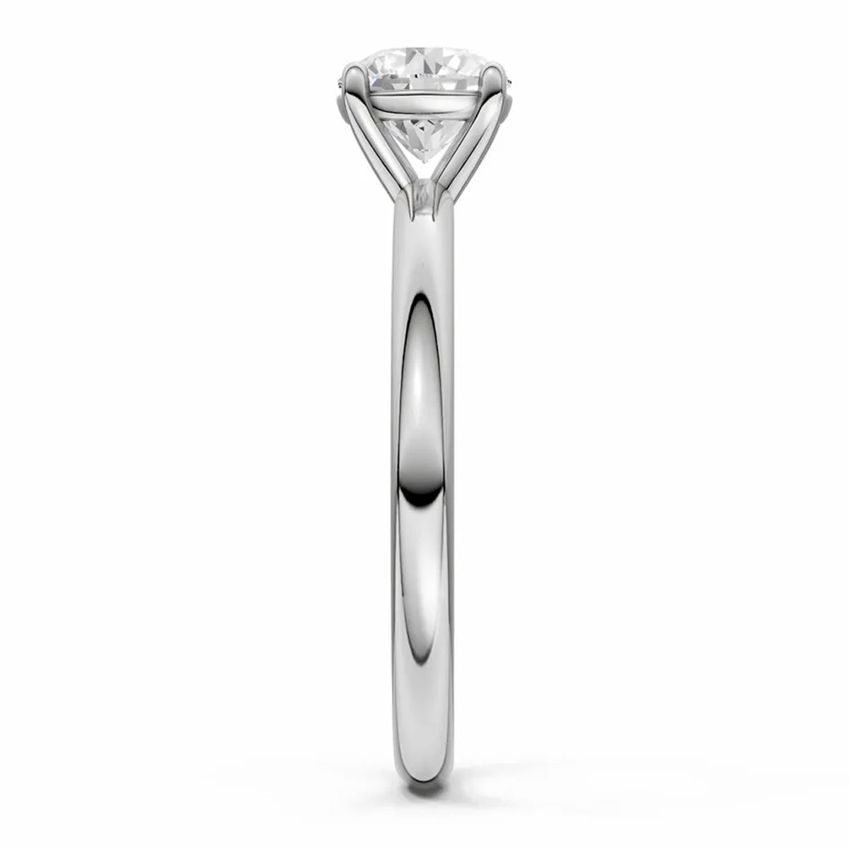 Lykken Elegance pyöreä 1,00ct laboratoriotimanttisormus 76232 - Image 4