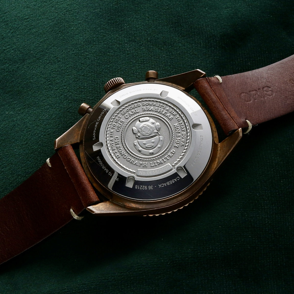 Oris Carl Brashear Chronograph Limited Edition 01 771 7744 3185 - Image 8