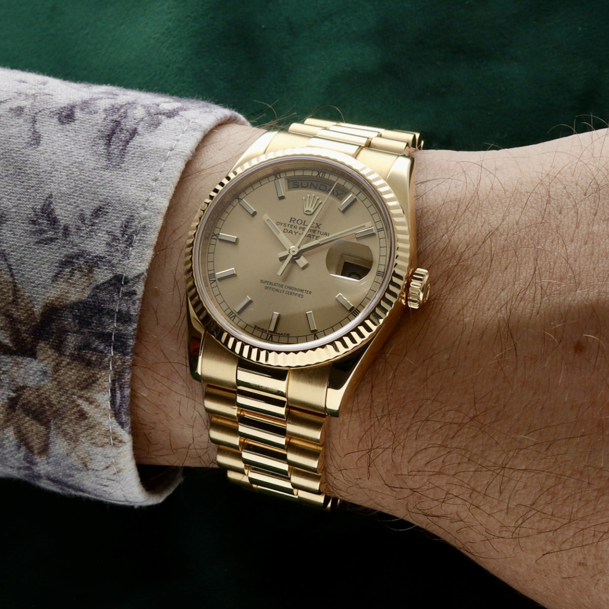 Rolex Oyster Perpetual Day-Date 18k 118238
