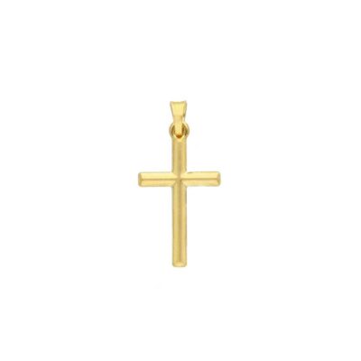 Catwalk Jewellery kultainen ristiriipus 9-243644