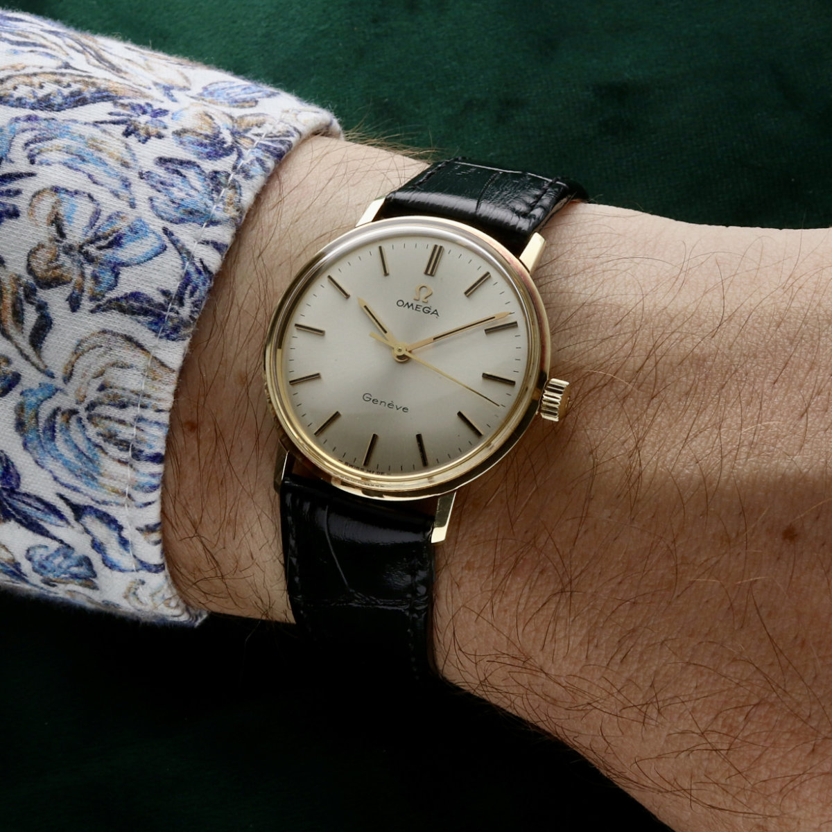 Omega Geneve 14k vintagekello