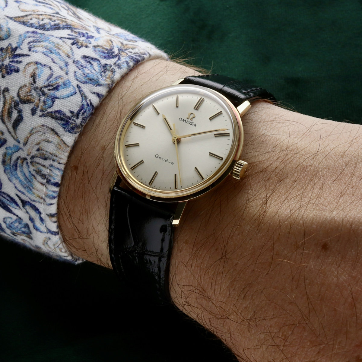 Omega Geneve 14k vintagekello - Image 3