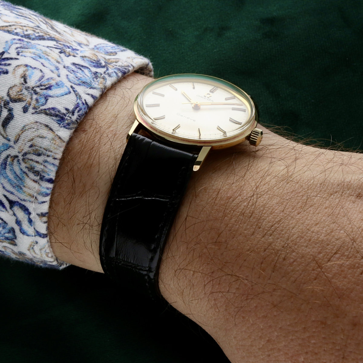 Omega Geneve 14k vintagekello - Image 4