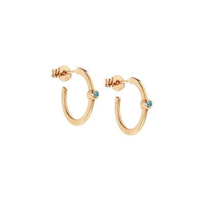 Efva Attling Micro Blink Hoops kullatut korvakorut 12-108-02422