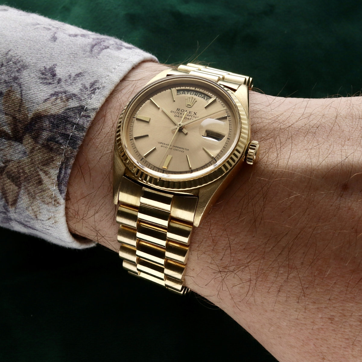 Rolex Oyster Perpetual Day-Date 18k 1803 - Image 3