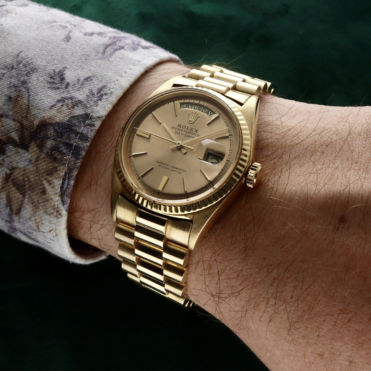 Rolex Oyster Perpetual Day-Date 18k 1803 - Image 2