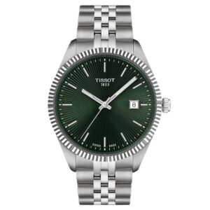 Tissot Ballade miesten rannekello vihreällä kellotaululla